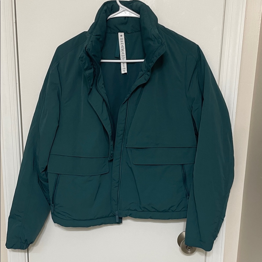 Lululemon Green Jasper Always Effortless Insulated Jacket
